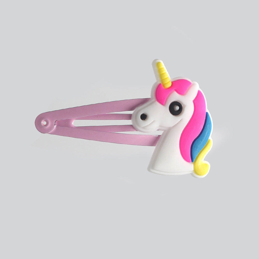 Kids Hair Accessory Fashion Hair Clip bb Pink Clip Hair Clip