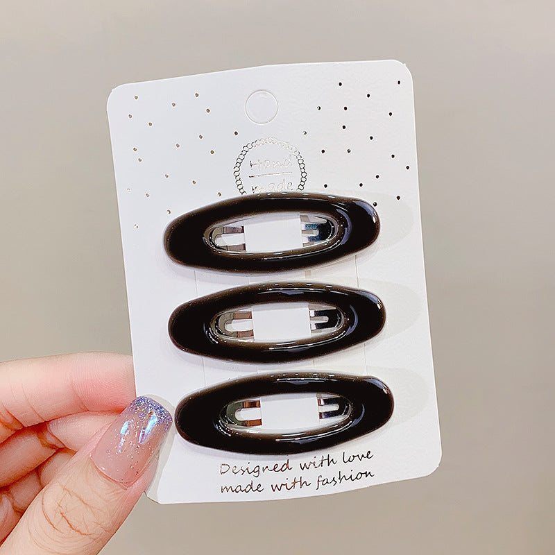 Hair Clip Side Bangs Hair Clip Heart BB Clip Kids Hairpin Head Accessory