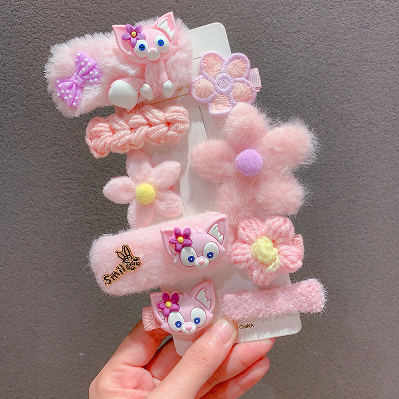 Kids Hair Clip Cute Hairpin Bangs BB Clip Head Accessory Bow Hair Accessory