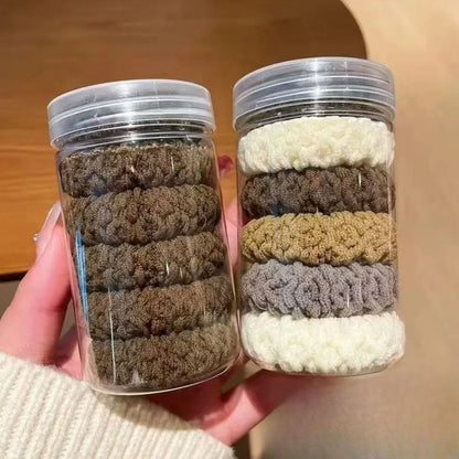 Kids Hair Tie Elastic Band Nylon Colorful Hair Accessory