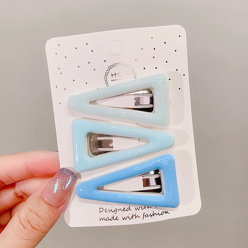 Hair Clip Side Bangs Hair Clip Heart BB Clip Kids Hairpin Head Accessory