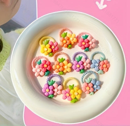Kids Hair Tie Elastic Band Gentle on Hair Cute Headband Hair Accessory Hair Accessory 1-3