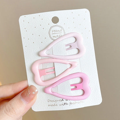 Bangs Clip Kids Flyaway Hair Head Accessory Cute Star