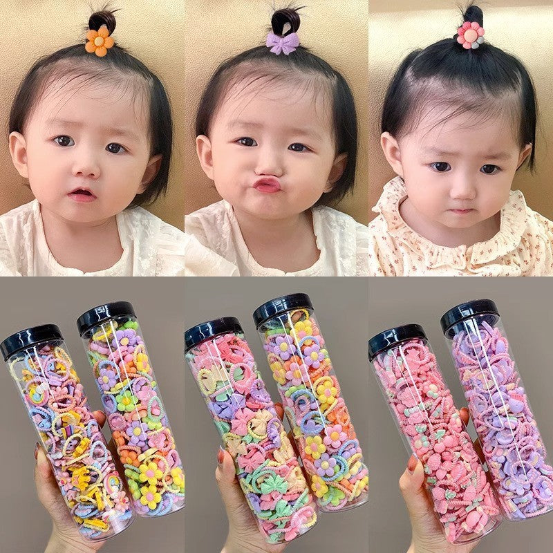Kids Hair Accessory Cute Headband Elastic Band Hair Tie Hair Tie