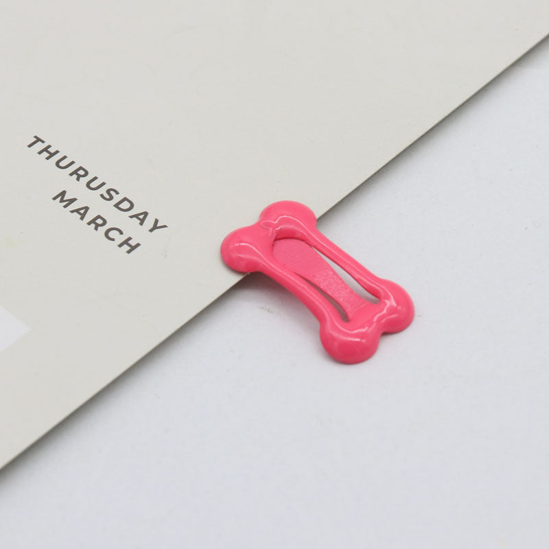 2.5cm Colorful Oil Drop Hair Clip Mini BB Clip ins Cute Hairpin Hair Accessory