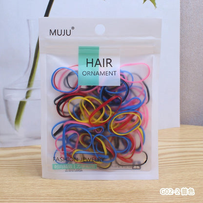 Hair Accessory Kids Elastic Band 100 Hair Tie