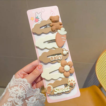 Kids Hair Clip Cute Hairpin Bangs BB Clip Head Accessory Bow Hair Accessory