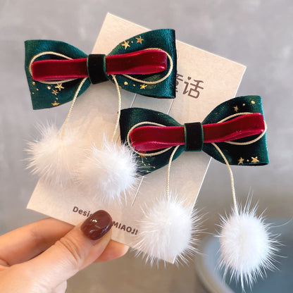 24 Kids Hair Clip Hairpin Kids Hair Accessory Bow Head Accessory