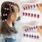 Kids Mini Hair Clip Flyaway Hair Crystal Head Accessory Cute Hairpin Hair Clip