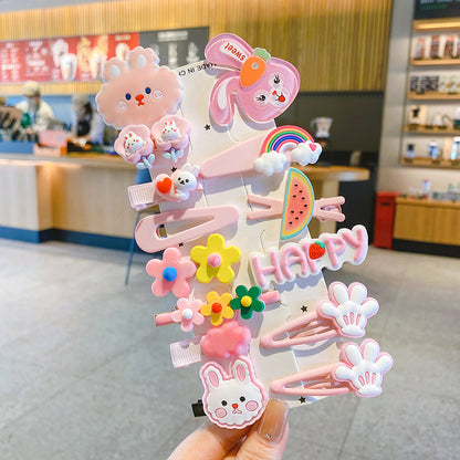 Kids Hair Clip Cute Hairpin Bangs BB Clip Head Accessory Bow Hair Accessory