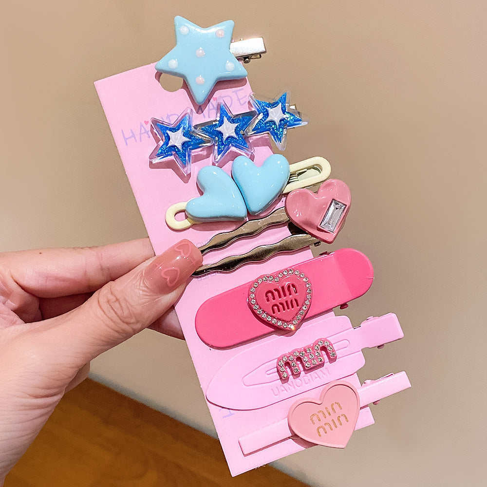 Kids Hair Clip Cute Hairpin Bangs BB Clip Head Accessory Bow Hair Accessory