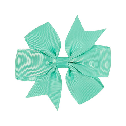 Handmade V Bow Hair Clip Hair Accessory Kids Head Accessory 564