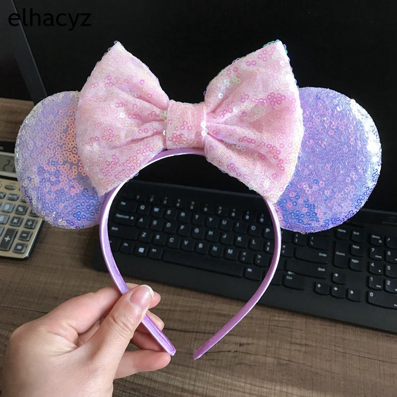2025 Hair Band Girl Head Accessory Glitter Kids Hair Accessory