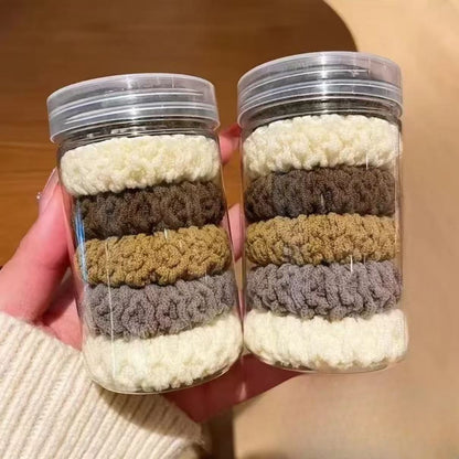 Kids Hair Tie Elastic Band Nylon Colorful Hair Accessory