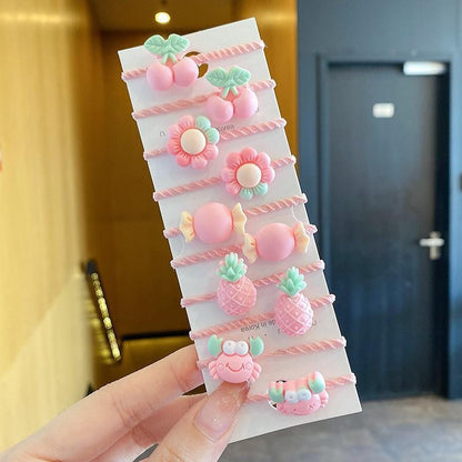 Kids Hair Tie Elastic Band Gentle on Hair Cute Headband Hair Accessory Hair Accessory 1-3