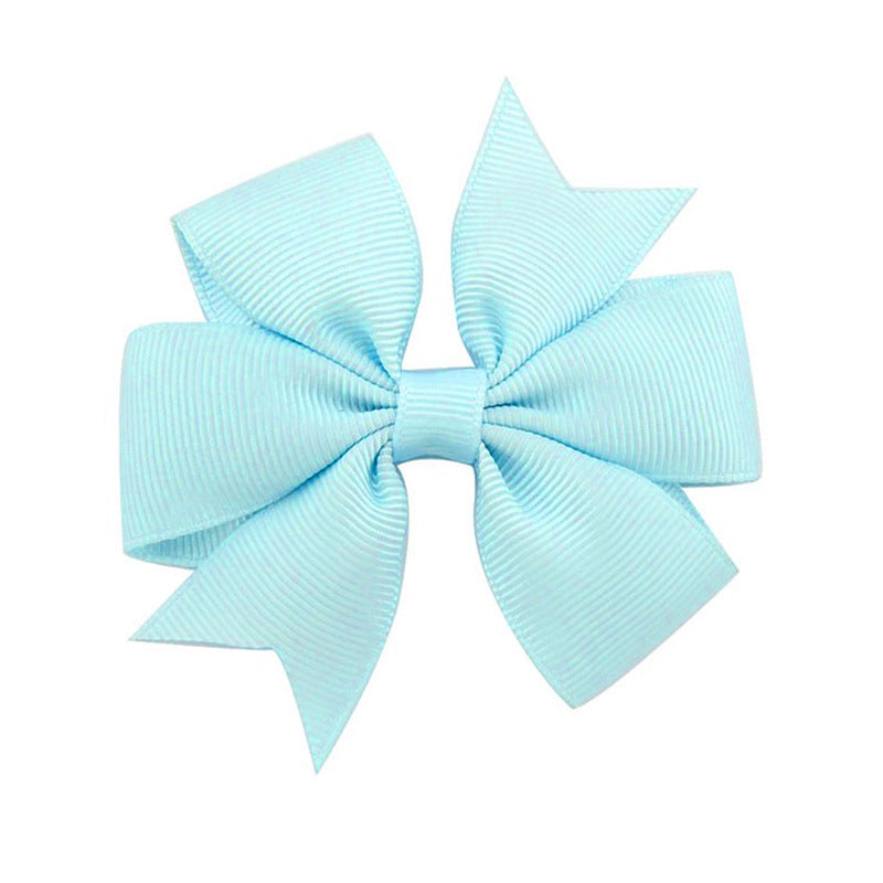 Handmade v Bow Hair Clip Hair Accessory Kids Head Accessory