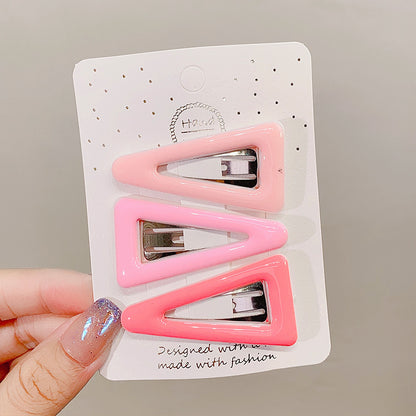 Hair Clip Side Bangs Hair Clip Heart BB Clip Kids Hairpin Head Accessory