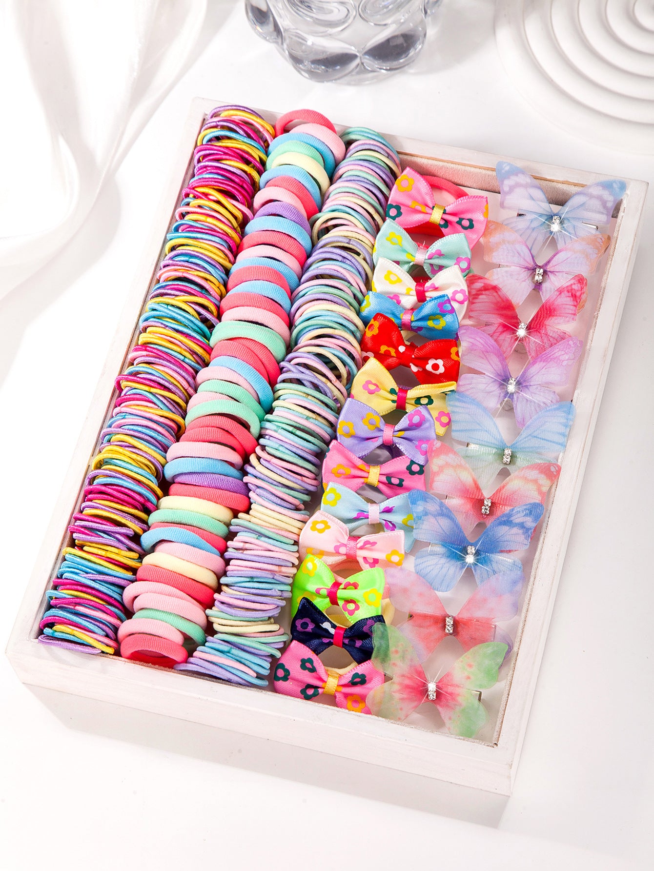 Kids Head Accessory Hair Clip Hairpin Set Hair Tie Girl Side Clip Hair Accessory Hair Tie