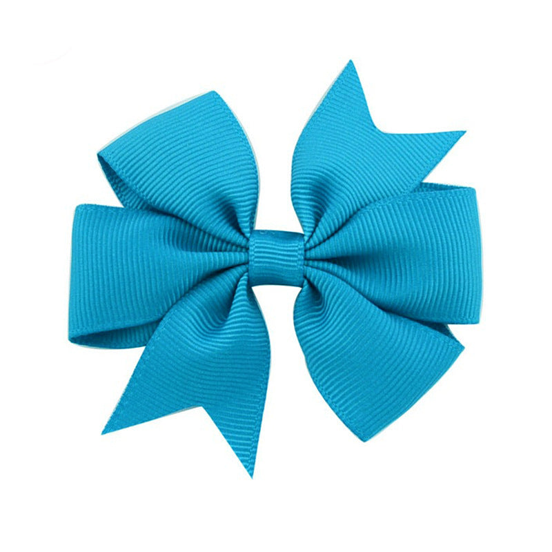 Handmade v Bow Hair Clip Hair Accessory Kids Head Accessory