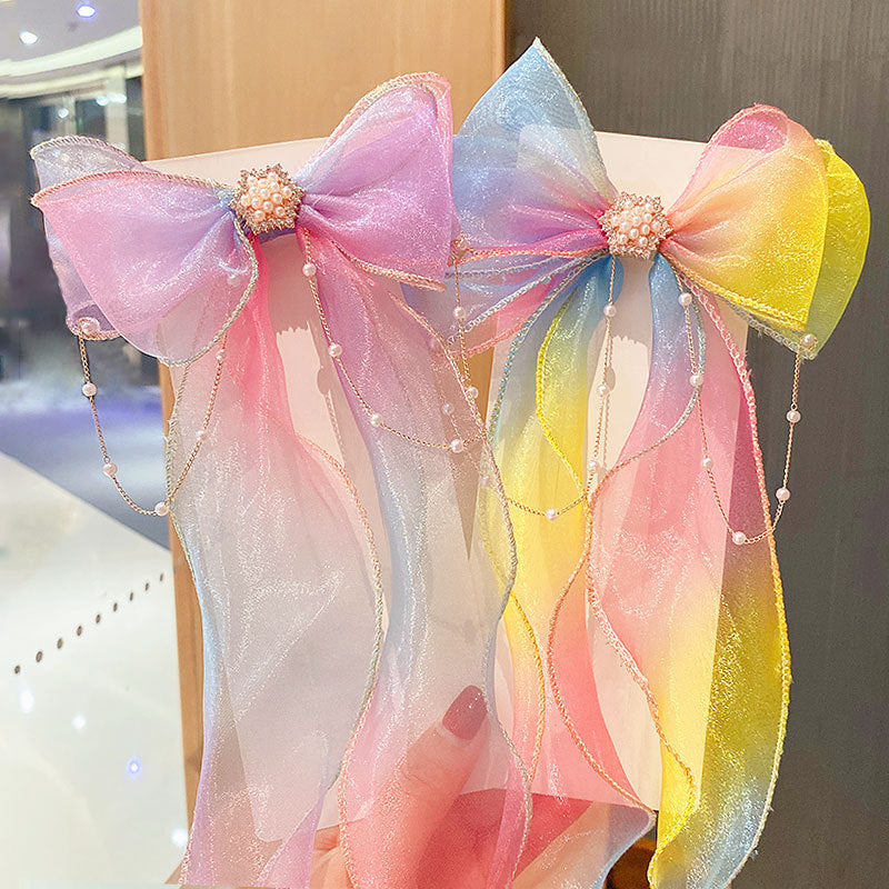 Kids Hair Band Girl Bow Braiding Hair Clip Head Accessory Hairpin Hair Accessory