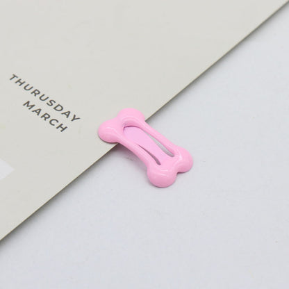 2.5cm Colorful Oil Drop Hair Clip Mini BB Clip ins Cute Hairpin Hair Accessory