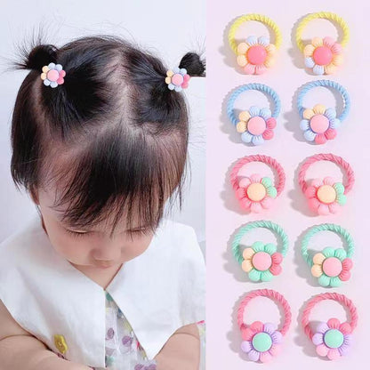 Small Kids Elastic Band High Elasticity Hair Tie Cartoon Hair Tie