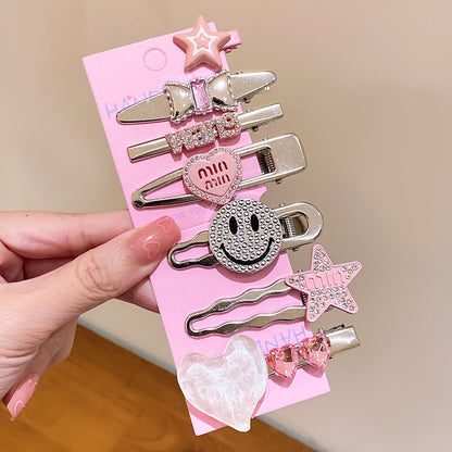 Kids Hair Clip Cute Hairpin Bangs BB Clip Head Accessory Bow Hair Accessory