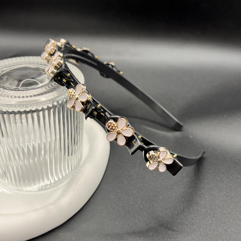 Braiding Hair Clip Flyaway Hair Head Accessory Kids Pearl