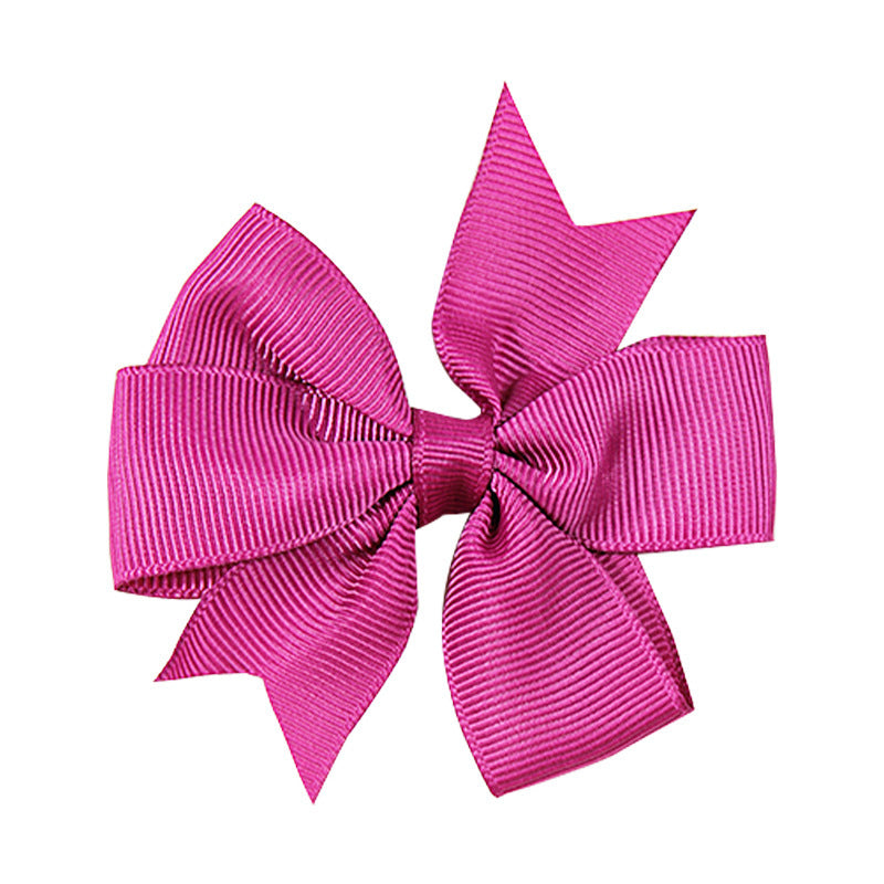 Handmade v Bow Hair Clip Hair Accessory Kids Head Accessory