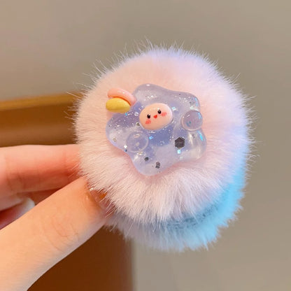 Kids Hair Tie 2024 High Elasticity Thick Girl Headband