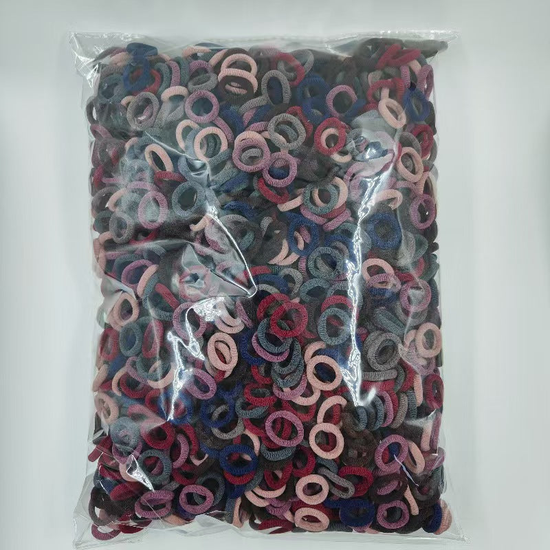 Kids Hair Tie Elastic Band Nylon Colorful Hair Accessory