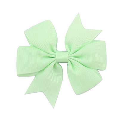 Handmade v Bow Hair Clip Hair Accessory Kids Head Accessory