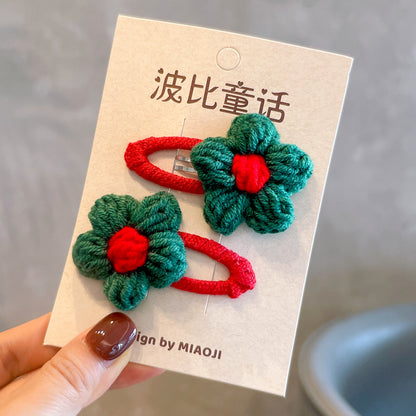 24 Kids Hair Clip Hairpin Kids Hair Accessory Bow Head Accessory