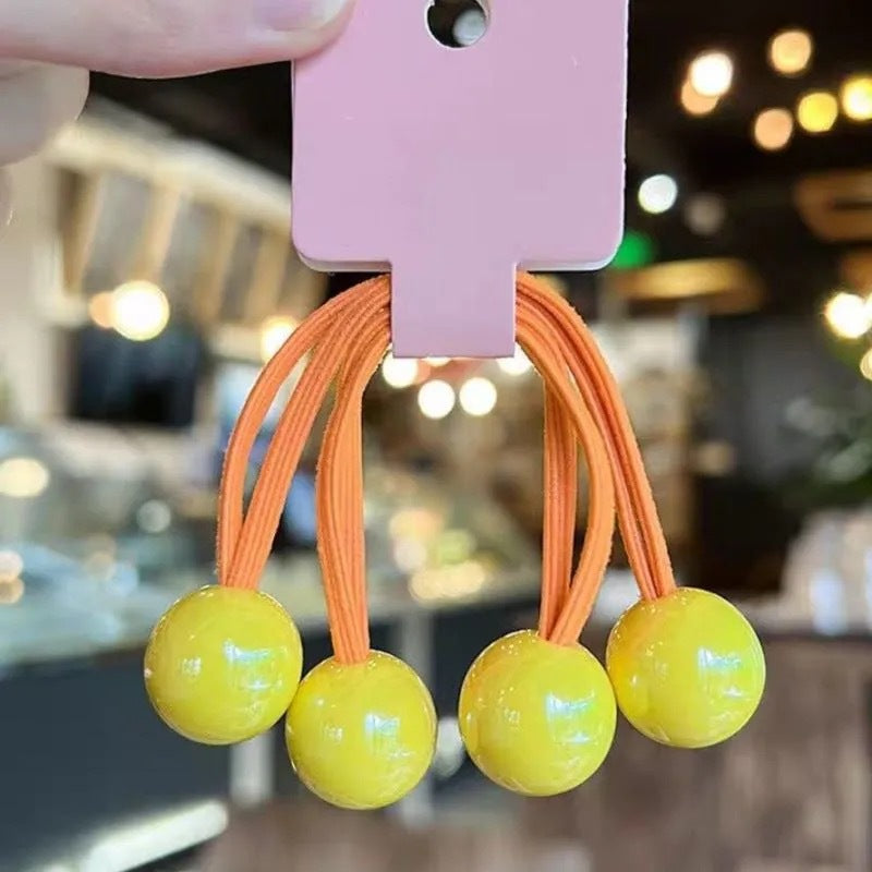 Kids Hair Tie Hair Tie Elastic Band Colorful Hair Accessory Girl Hair Accessory