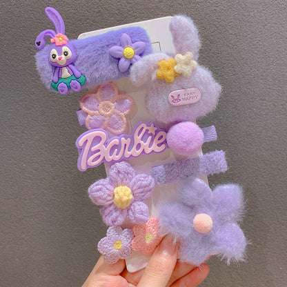 Kids Hair Clip Cute Hairpin Bangs BB Clip Head Accessory Bow Hair Accessory