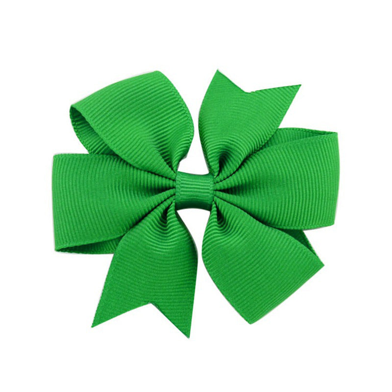 Handmade v Bow Hair Clip Hair Accessory Kids Head Accessory