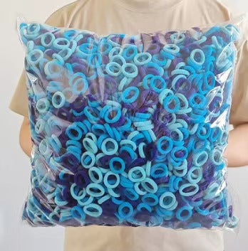 Kids Hair Tie Elastic Band Nylon Colorful Hair Accessory