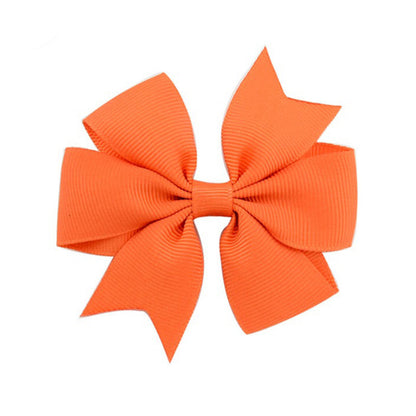 Handmade v Bow Hair Clip Hair Accessory Kids Head Accessory