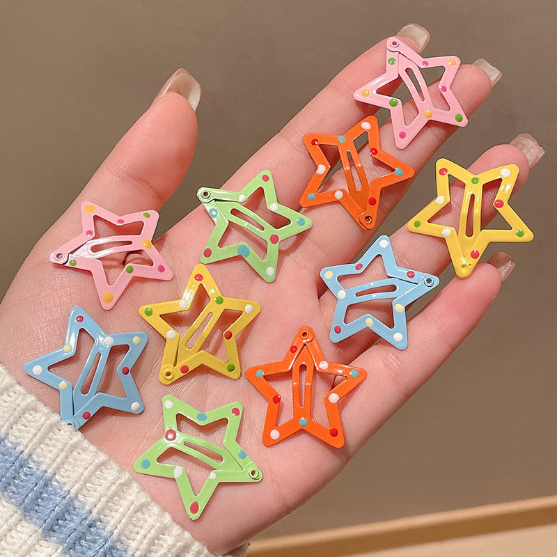 Kids Hair Clip Cute Hairpin Bangs BB Clip Head Accessory Bow Hair Accessory