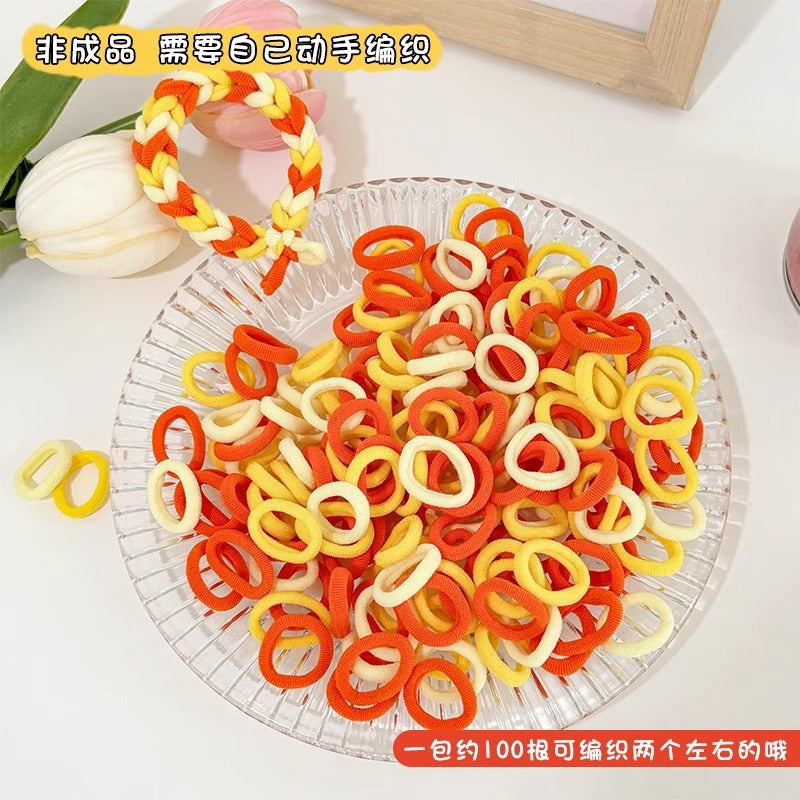 Kids Hair Tie High Elasticity Elastic Band Braiding Gentle on Hair Headband 2025 Hair Tie