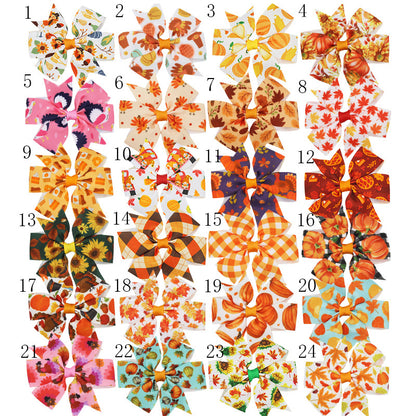 Kids Bow Hair Clip Cute Head Accessory