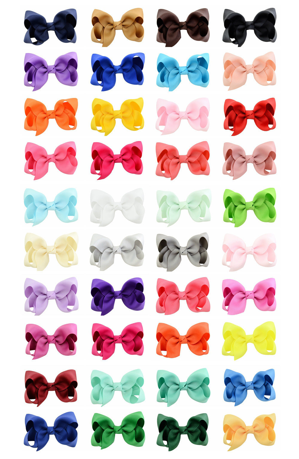 Kids Hair Clip Multi-color Bow Fashion Hair Clip 563