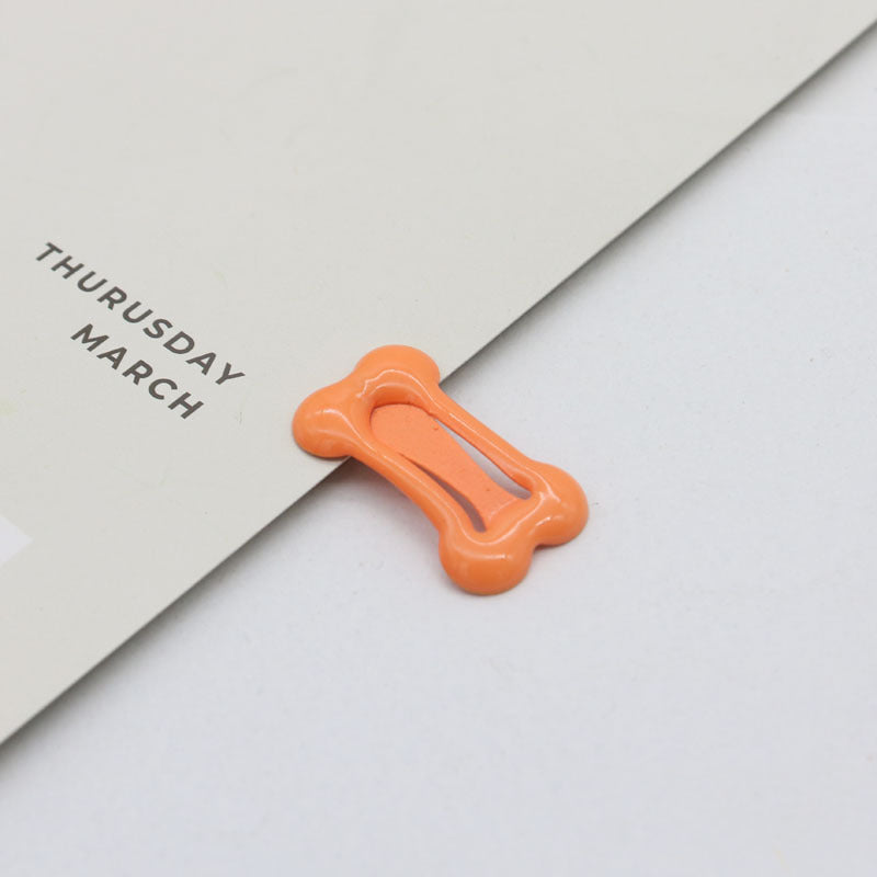 2.5cm Colorful Oil Drop Hair Clip Mini BB Clip ins Cute Hairpin Hair Accessory