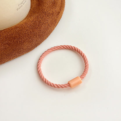 Colorful Kids Elastic Band Gentle on Hair Hair Tie High Elasticity Headband DIY Accessory