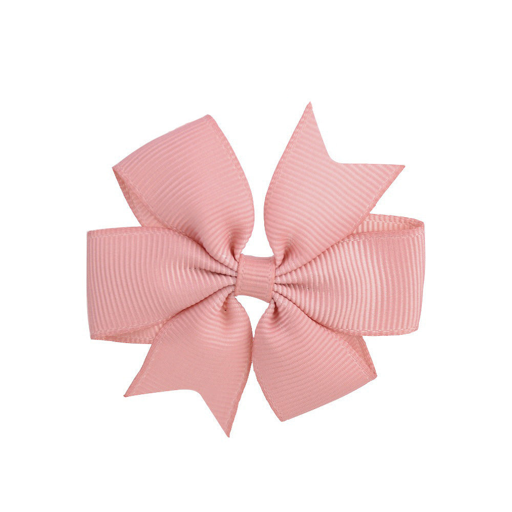 Handmade v Bow Hair Clip Hair Accessory Kids Head Accessory