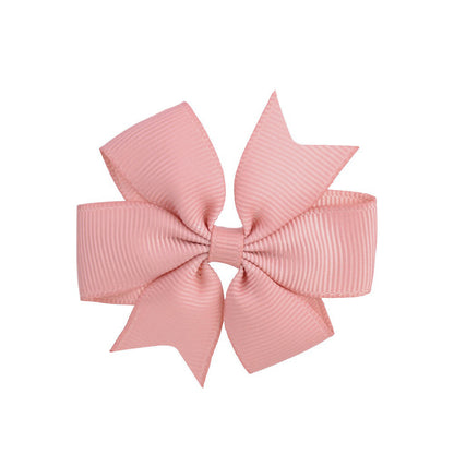 Handmade v Bow Hair Clip Hair Accessory Kids Head Accessory