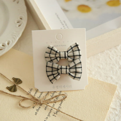 A172 Kids Head Accessory Hair Accessory INS Bow Hair Clip 1