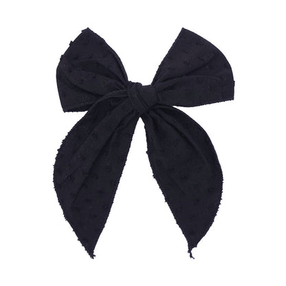 Bow Hair Clip Fabric Hairpin Hair Accessory