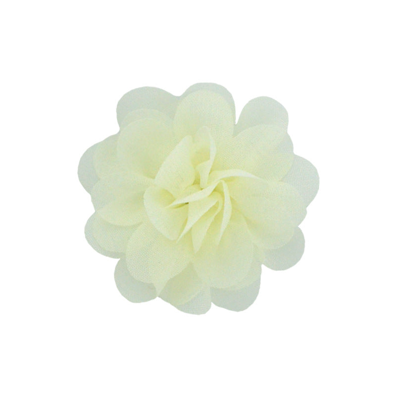 5 Fabric Flower DIY Kids Hair Accessory Accessory