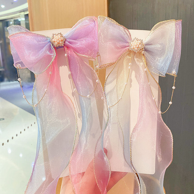 Kids Hair Band Girl Bow Braiding Hair Clip Head Accessory Hairpin Hair Accessory